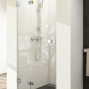 Ravak Brilliant sprchové dvere BSD2-90 L chróm / transparent ľavé