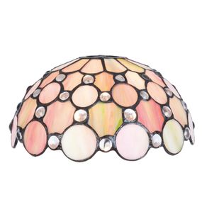 Tienidlo Rose Circles k nástennej nohe Tiffany - Ø 25 * 16 cm
