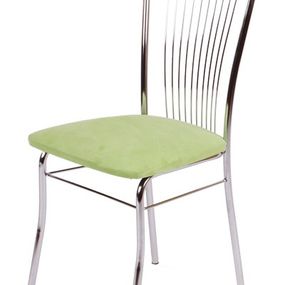 BRADOP jedálenská stolička chromovaná LAURA Z60