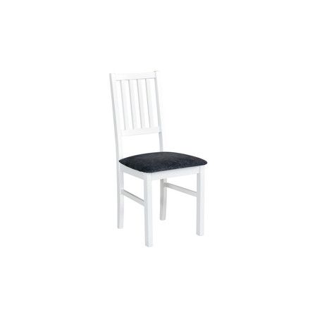 Jedálenská stolička NILO 7 Biela Tkanina 25B