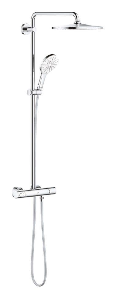 Grohe Rainshower SmartActive - Sprchový set 310 s termostatom, 9,5 l/min, 3 prúdy, mesačná biela 26648LS0