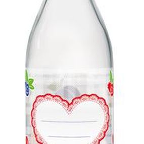 CERVE Sklenená fľaša s patentným uzáverom CERVE 1l ovocie