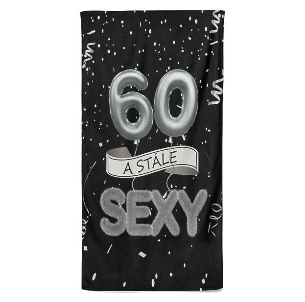 Osuška Stále sexy – čierna (vek: 60)