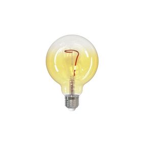 LED Žiarovka FILAMENT SHAPE G95 E27/4W/230V 1800K žltá