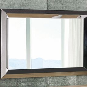 Estila Moderné strieborné zrkadlo v obdĺžnikovom tvare Fjordar 120cm