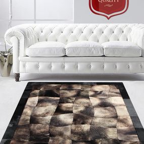 Kusový koberec BAKERO Belek 205 Black 170x240 cm
