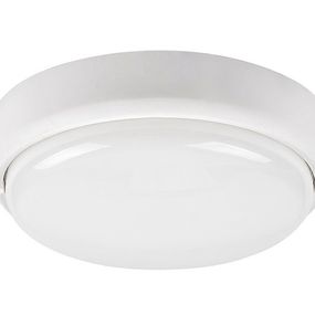 RABALUX 7406 Hort exteriérové stropné/nástenné svietidlo LED D190mm 15W/1300lm 4000K IP54 biela