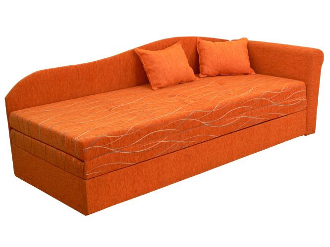 Rozkladacia posteľ (váľanda) 80 až 160 cm Katka (s molitanovým matracom) (P)