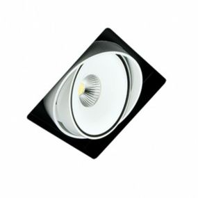 BPM Zápustné svítidlo Gran Kuvet 8213 matná bílá s černou polomatnou 8213.03.D40.3K