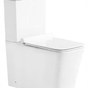 MEXEN - Cube WC kombi vrátane sedátka soft-close, biele 31014000