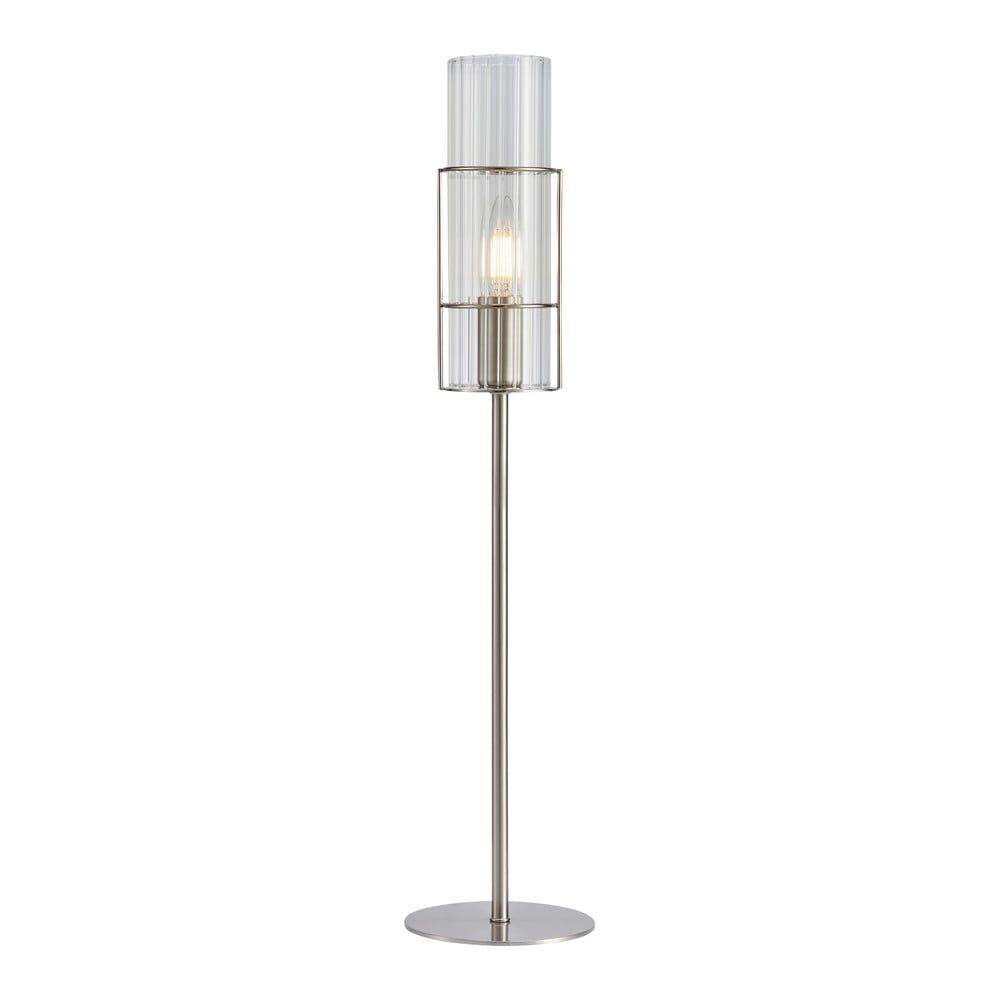 Stolová lampa v striebornej farbe (výška 65 cm) Tubo - Markslöjd