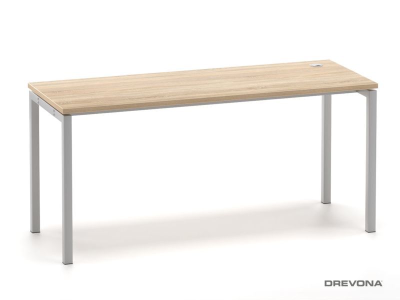 Drevona, PC stôl, REA PLAY RP-SPK-1600, dub bardolino