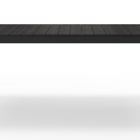 Rozkládací zahradní stůl ORRIOS 225/295 cm černý