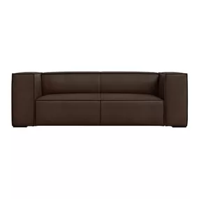 Tmavohnedá kožená pohovka 212 cm Madame - Windsor & Co Sofas