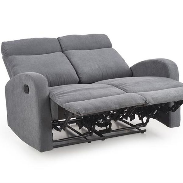 Halmar OSLO 2S relaxačná zostava, sedačka 2S šedá