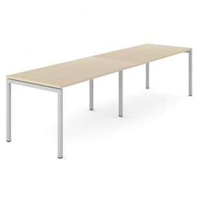 NARBUTAS - Dvojmiestny pracovný stôl NOVA U 320x80