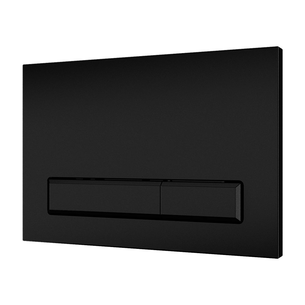 Sanela - Dvojčinné splachovacie tlačítko do rámu SLR 21, čierne