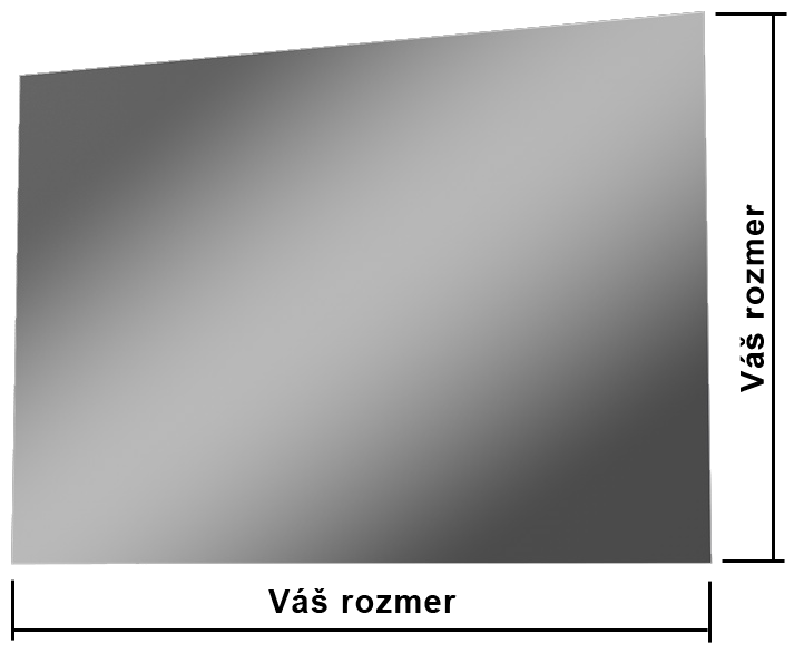 Zrkadlo TANJA na ráme ATYPxATYP - Osvetlenie HAL CHR 30, chróm, R7-60W