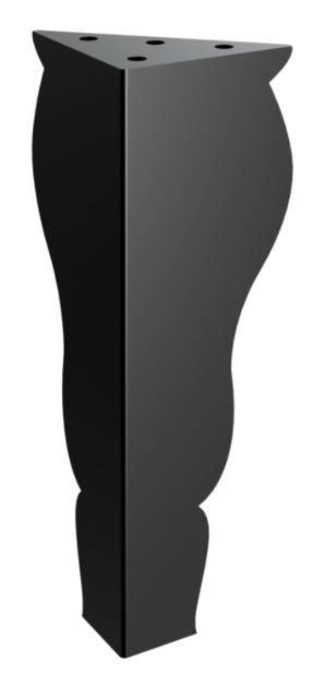 RMP Nábytková nožička Iris 20 cm čierna NOHA013/20