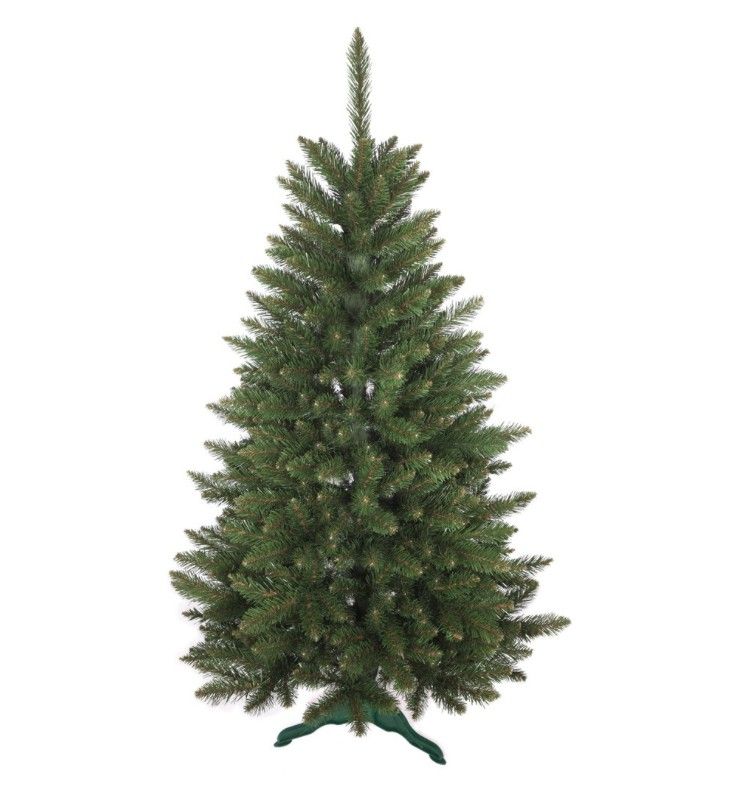 DomTextilu Krásny umelý vianočný stromček zelený smrek 150 cm 47436