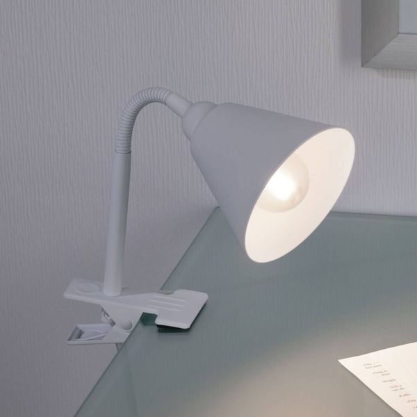 Paulmann Vitis upínacia lampa, biela, Spálňa, kov, plast, E14, 20W, K: 37cm