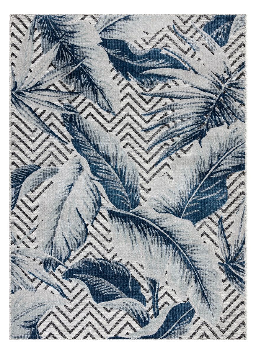 Dywany Łuszczów Kusový koberec Botanic 65242 Feathers grey - 78x150 cm