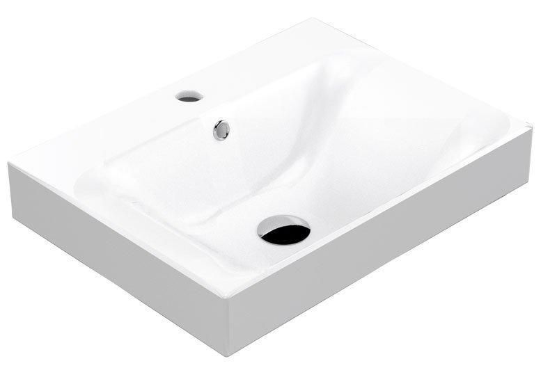 KERASAN - CENTO keramické umývadlo 60x45cm, hluboké, biela 354501