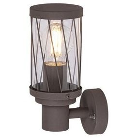 Rabalux 8888 vonkajšia nástenná lampa Budapest 1x40W | E27 | IP44 - čierna