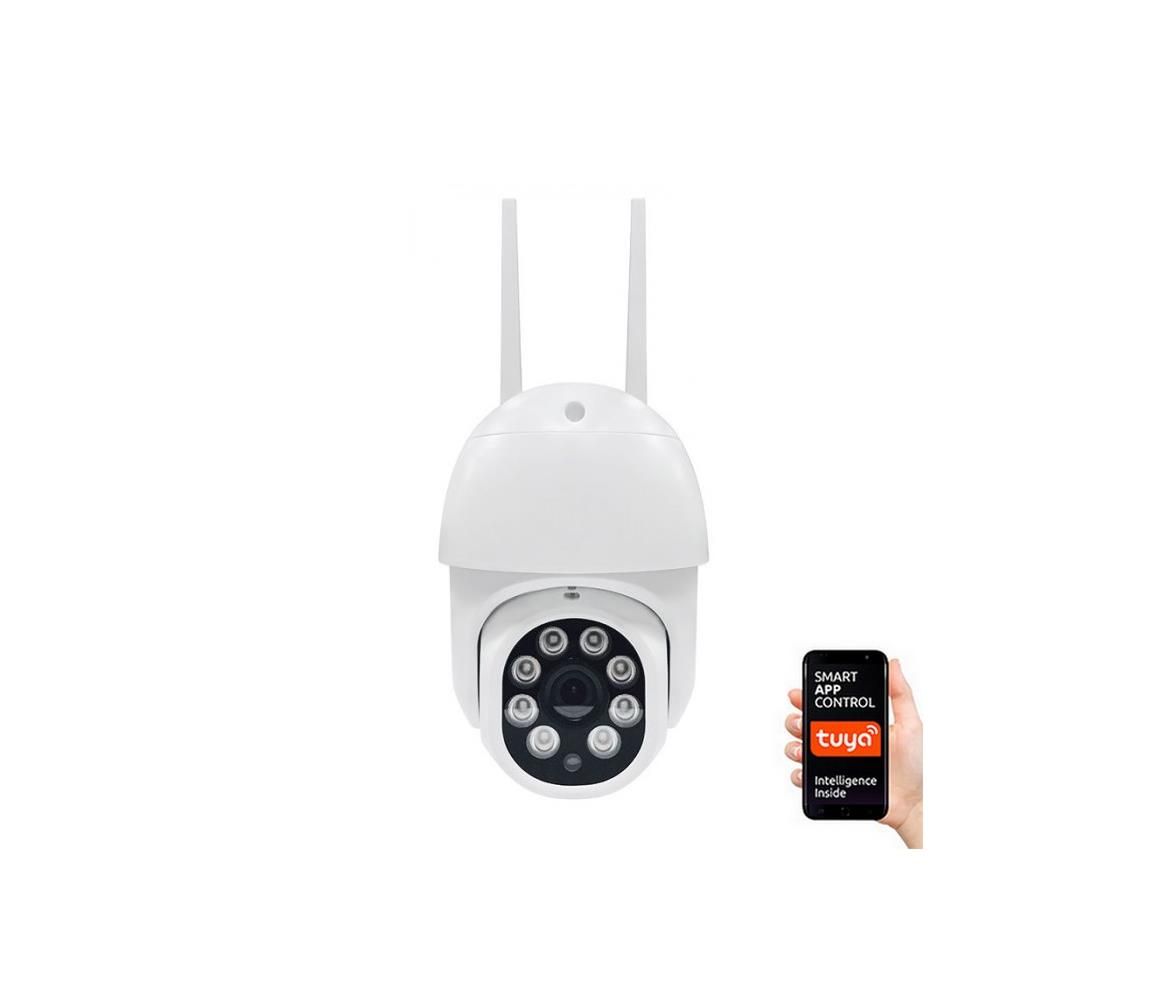 Solight 1D76 - Vonkajšia otočná inteligentná IP kamera 5V/FULL HD 1080p IP66 Wi-Fi Tuya