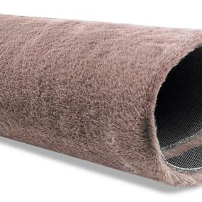 Kusový koberec s krátkym vlasom OSLO 160 x 230 cm - svetlo ružový