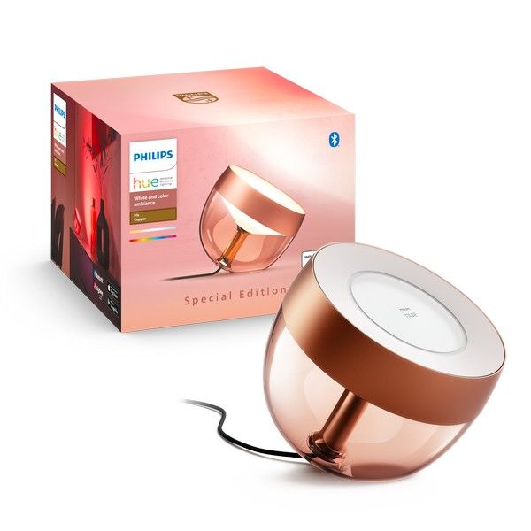 Philips Hue White and color ambiance 8719514411586 Iris (gen4) náladová stolná lampa LED 8,1W/570lm 2000-6500K+RGB medená bluetooth