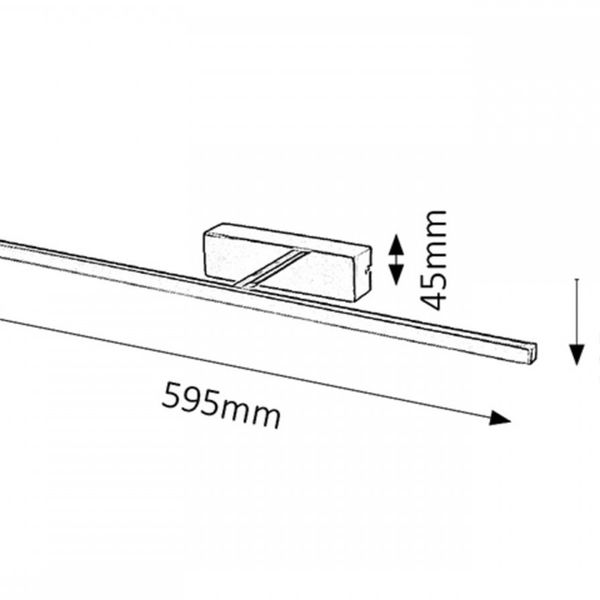 Rabalux 3910 Picture slim svietidlo nad obraz LED 12W