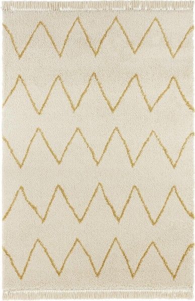 Mint Rugs - Hanse Home koberce Kusový koberec Desiré 103320 Creme Gold - 80x150 cm