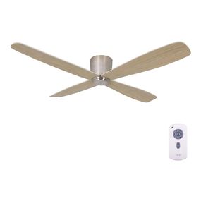 Lucci air 210987 - Stropný ventilátor FRASER chróm/drevo