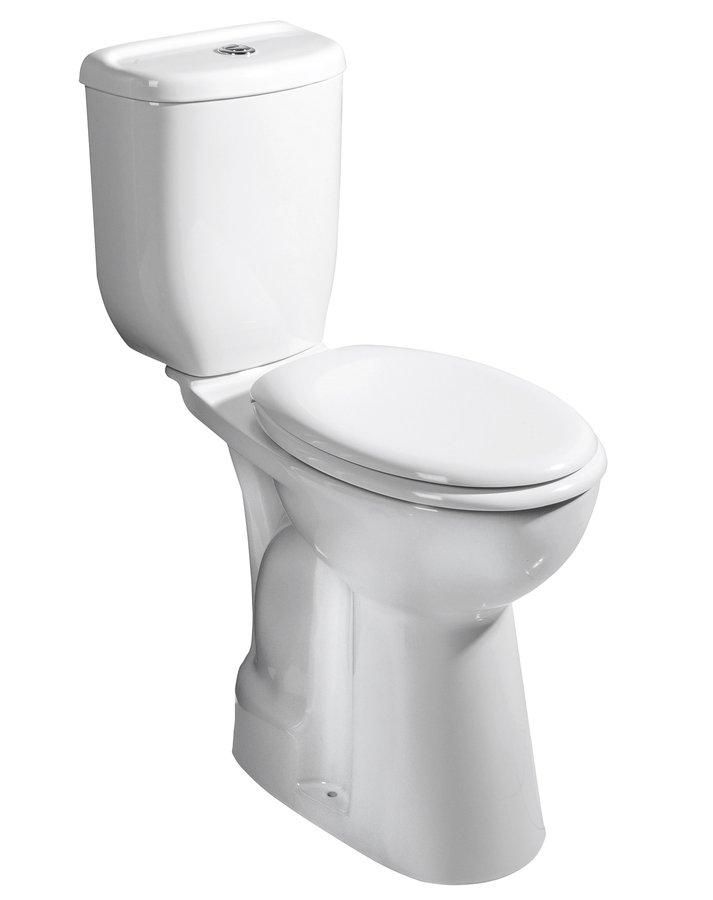 SAPHO - HANDICAP WC kombi misa zvýšená 36,3x67,2cm, spodný odpad BD301.410.00