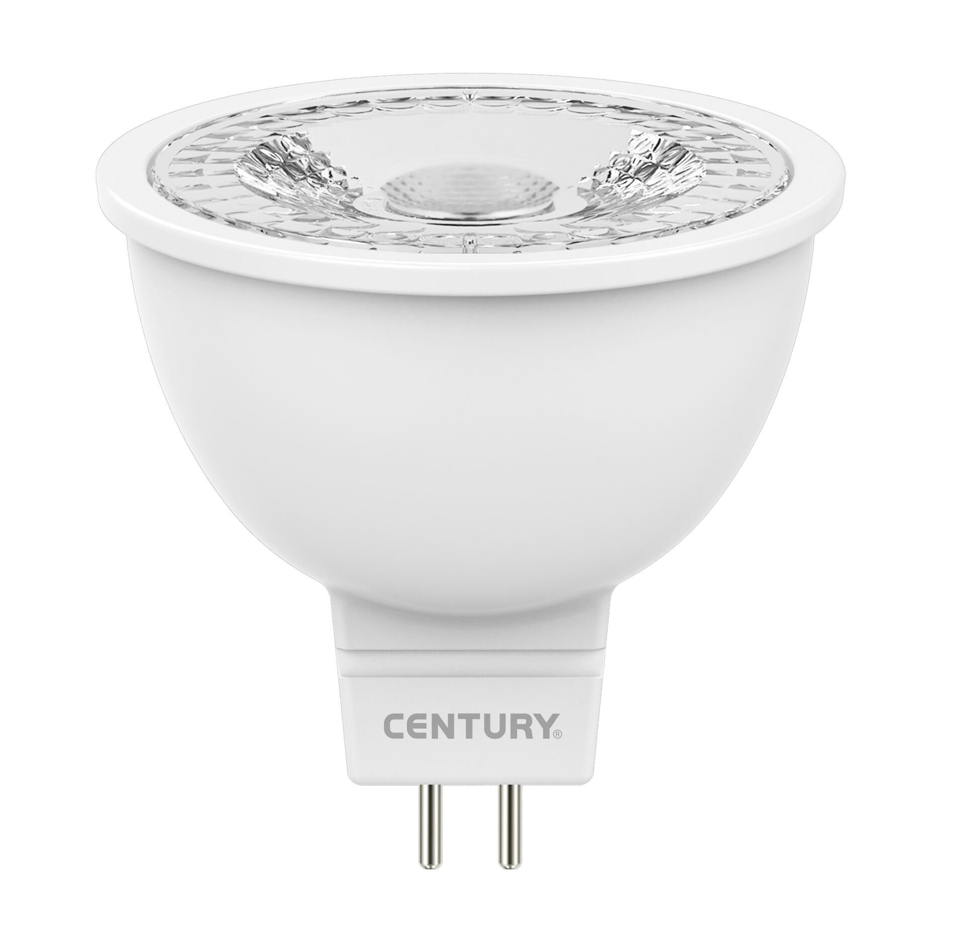 CENTURY LED SPOT LEXAR 60 MR16 8W GU5.3 4000K 470Lm 60d 50x46mm IP20 CEN LX60-085340