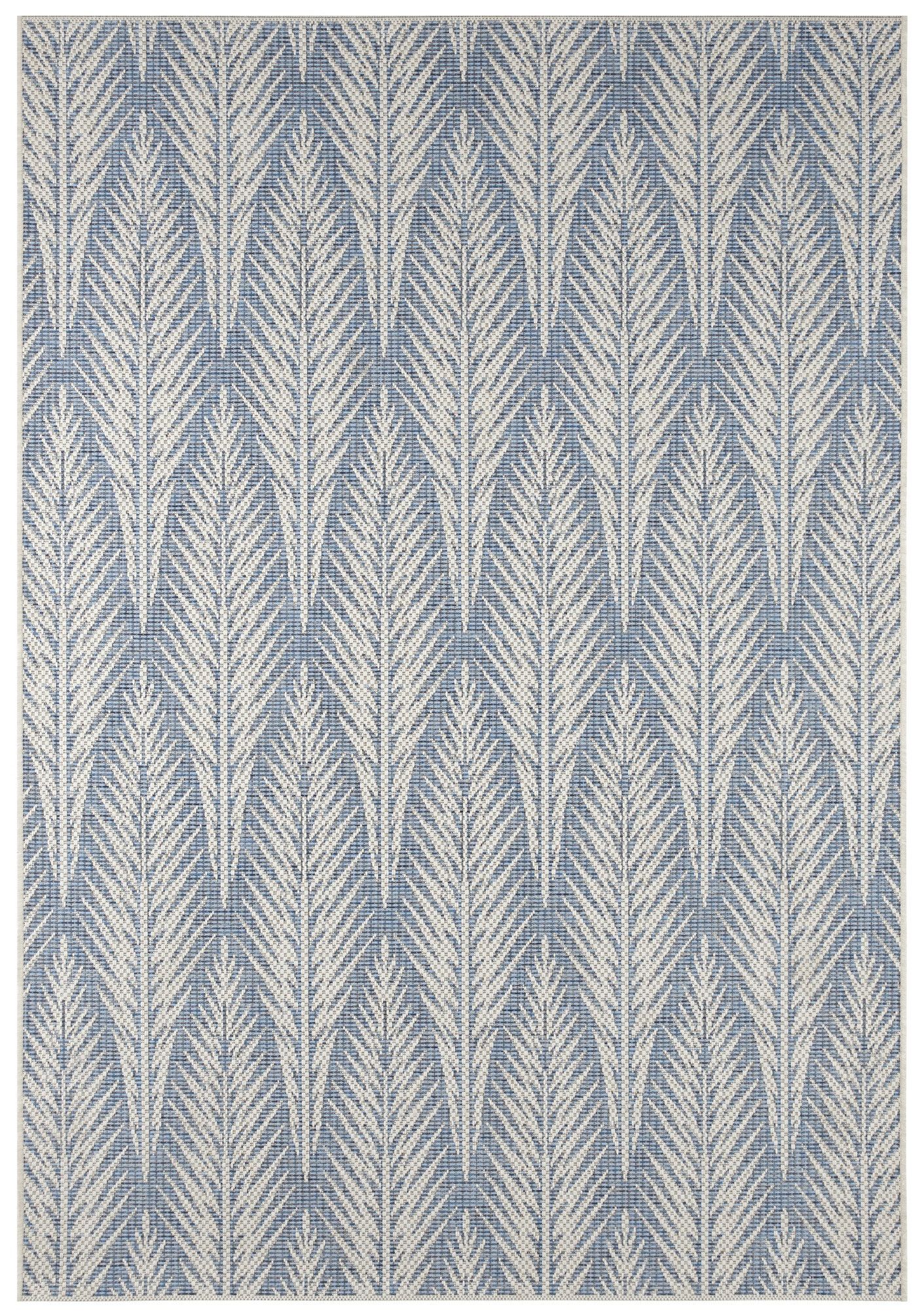 NORTHRUGS - Hanse Home koberce Kusový koberec Jaffa 103893 Taupe / Azurblue - 70x140 cm