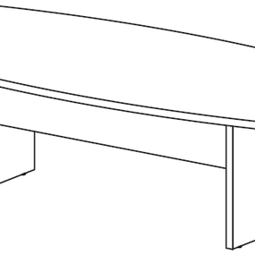 FREZZA - Rokovací stôl ASSET 240x120 cm