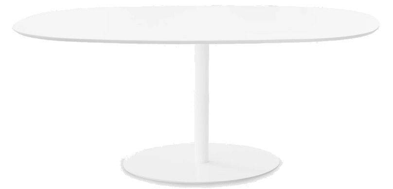 LAPALMA - Oválny stôl RONDO, 180x110 cm