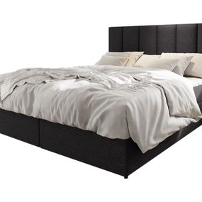 Expedo Čalúnená posteľ boxspring KARDI, 180x200, sawana 05