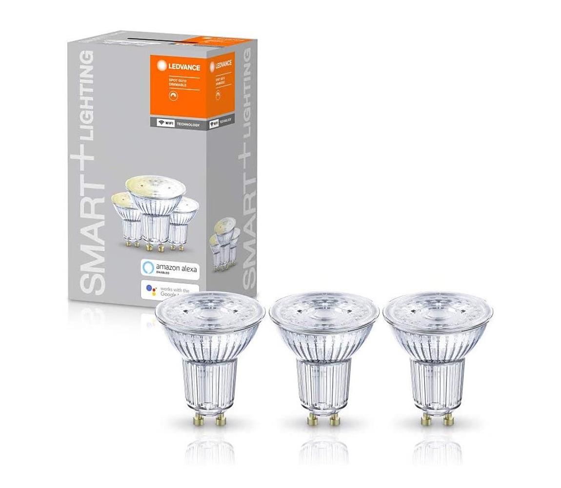 SADA 3x LED Stmievateľná žiarovka SMART+ GU10/5W/230V 2700K - Ledvance