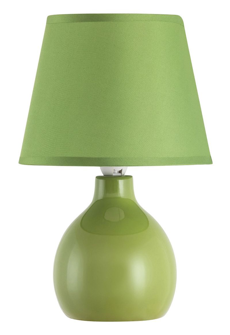 RABALUX 4477 Ingrid textilná lampička E14 1x40W zelená