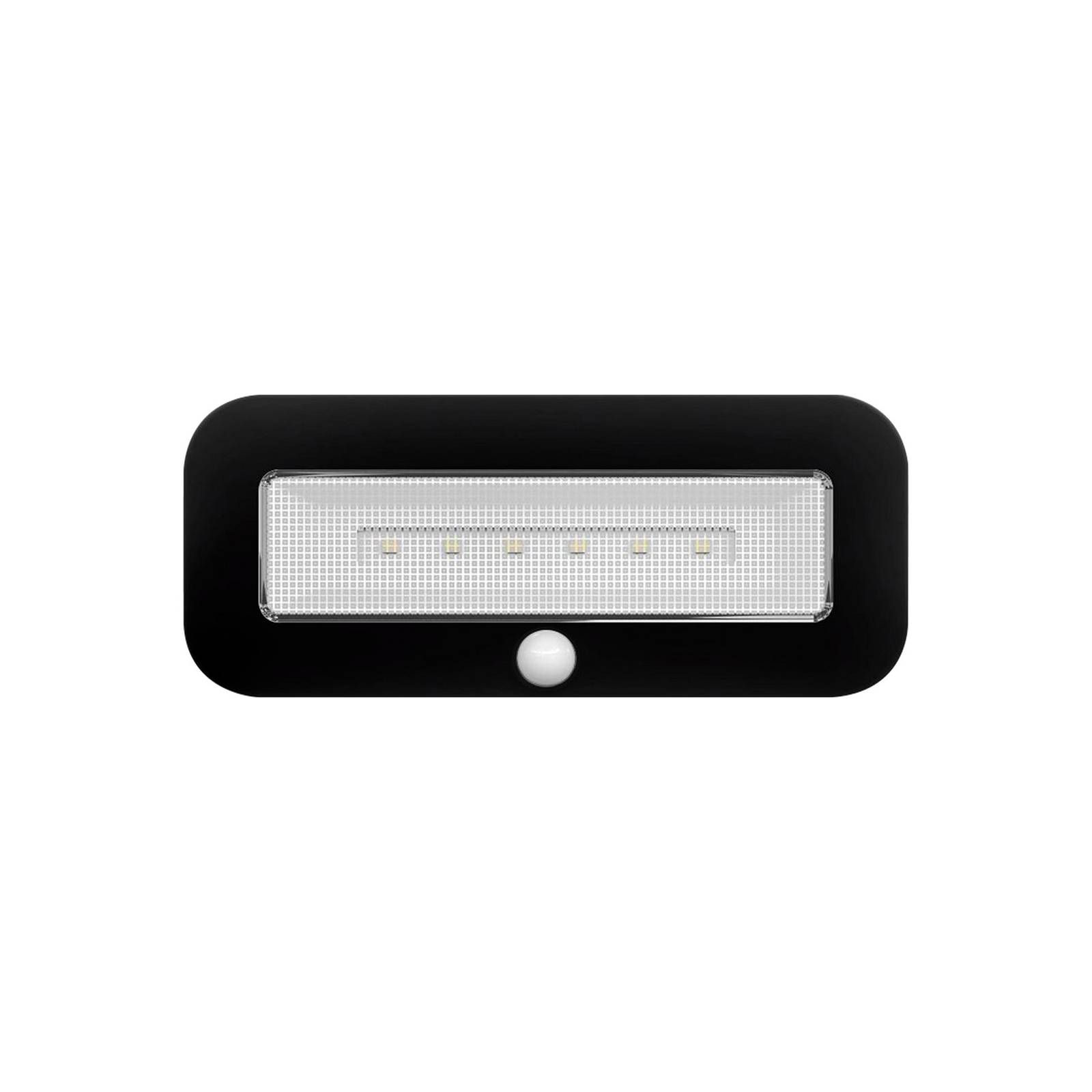 Müller-Licht Podhľadové LED svietidlo Mobina 15 snímač čierna, Kuchyňa, ABS, 1.5W, P: 15.3 cm, L: 6.4 cm, K: 1.8cm