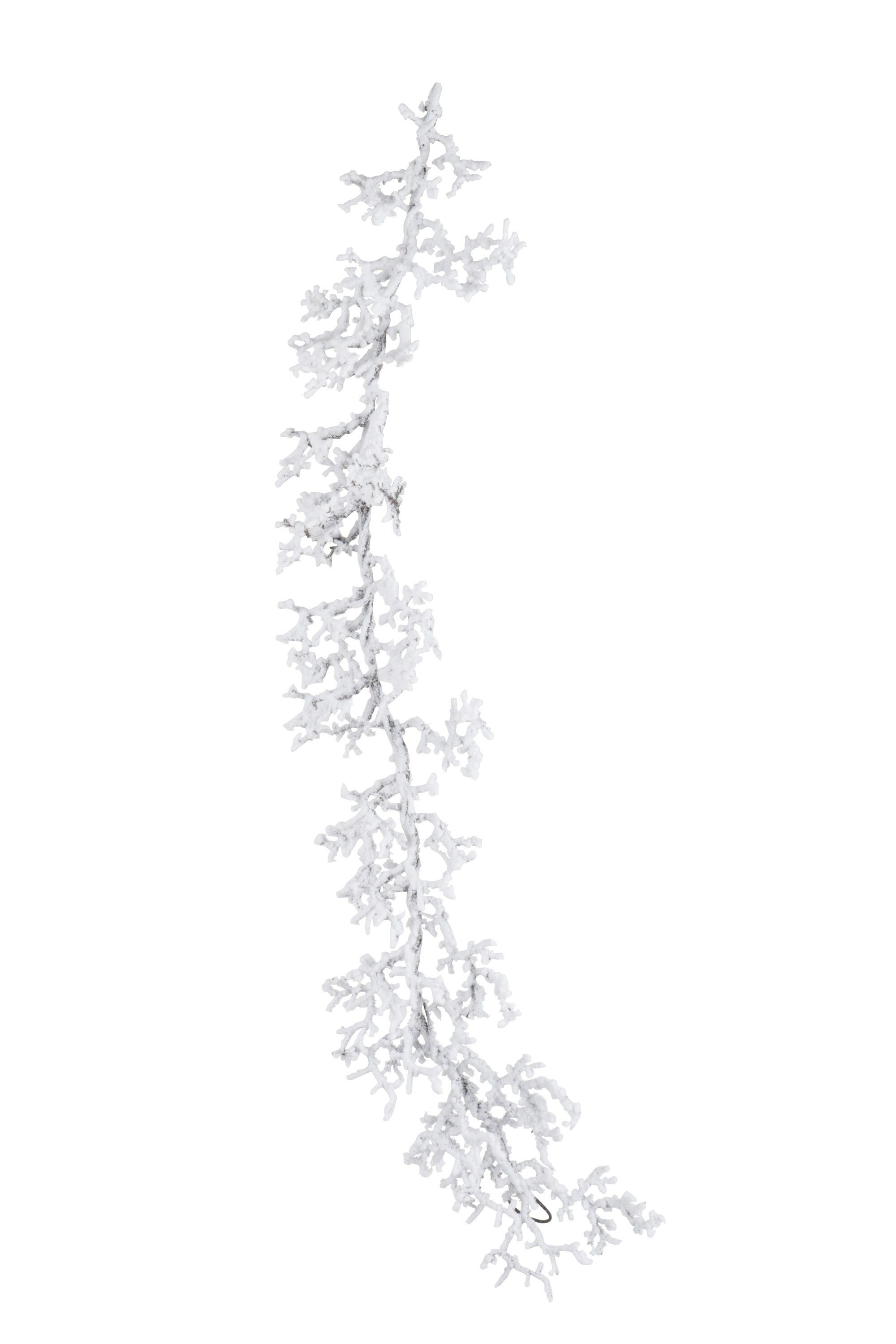 Biela zasnežená dekoračná vetvička Snowy - 22*5*104cm
