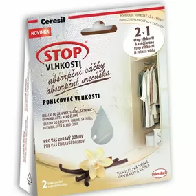 HENKEL CERESIT STOP VLHKOSTI ABSORPCNE VRECUSKA KOMF. VANILKA 2X50 G