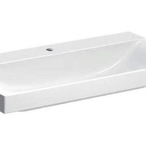 Geberit Xeno 2 - Umývadlo 900x480 mm, otvor na batériu, bez prepadu, s KeraTect, biela 500.531.01.1