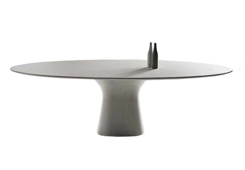 BONTEMPI - Oválny stôl Podium, 200/250x100/116 cm