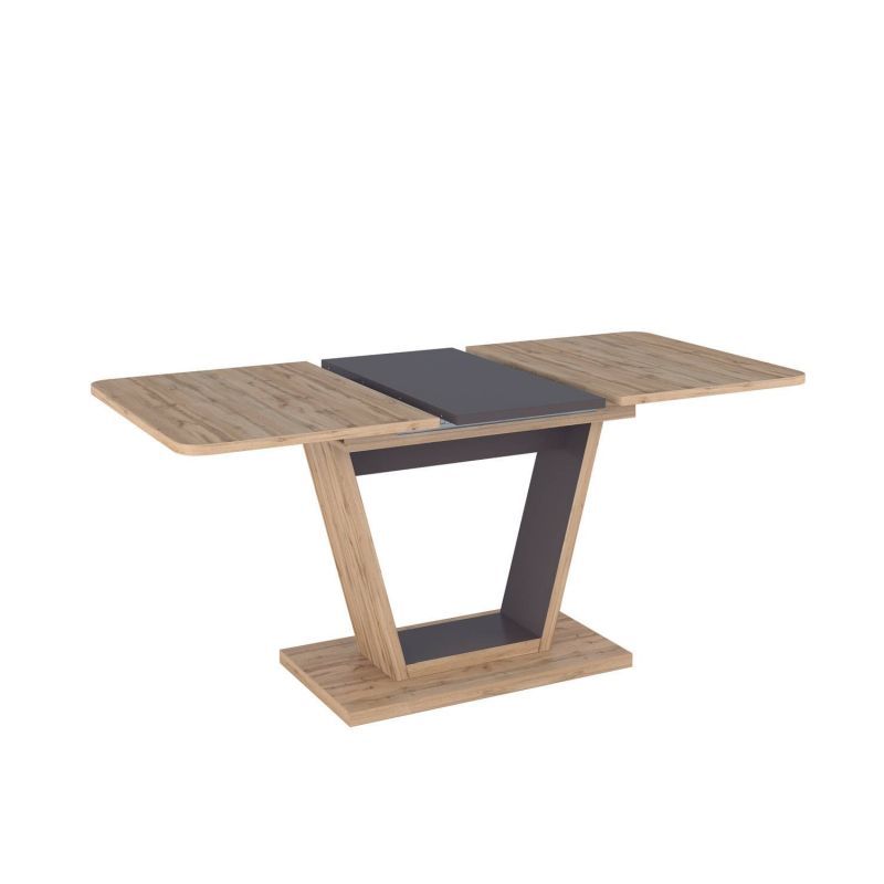 Jedálenský stôl Signal NIGEL dub wotan/hnedá