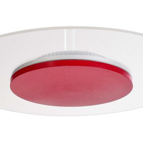 Light Impressions Deko-Light stropní přisazené svítidlo Zaniah 24W, kryt rubínová červená 220-240V AC/50-60Hz 24,00 W 3000 K 2567,93 lm bílá 620052