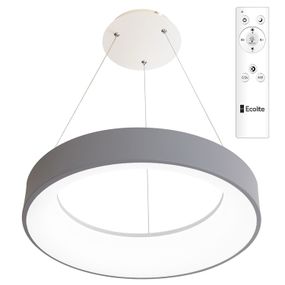 LED závesný prstenec NEST 40W s DO šedý